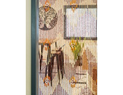 Rideau de porte en bois (Pics)