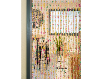 Rideau de porte coloré (Maïs multicolore)