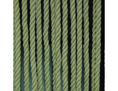 Rideau de porte en corde Vert olive Toulon (120 x 230 cm)