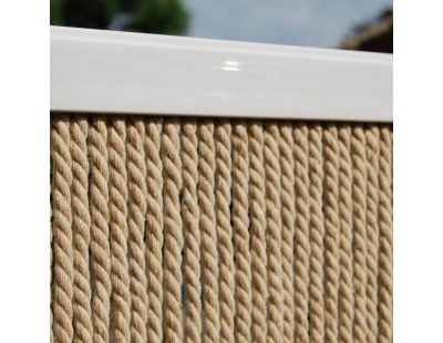Rideau de porte en corde naturel Toulon (100 x 230 cm)