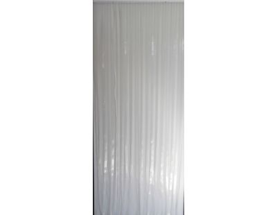Rideau de porte en polyéthylène Lanières (Cristal)