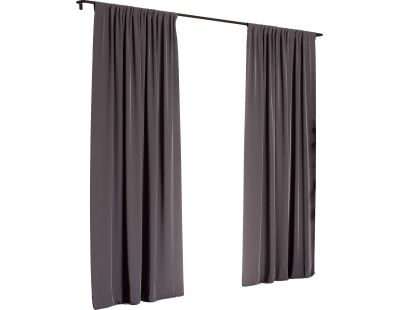 Rideaux occultants Twilight 241 x 132 cm (Lot de 2) (Anthracite)