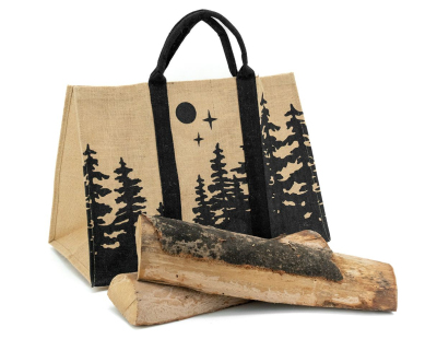 Sac à buche en jute (Foret)