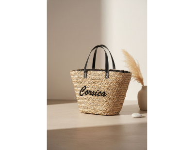 Sac cabas Corsica en jonc de mer