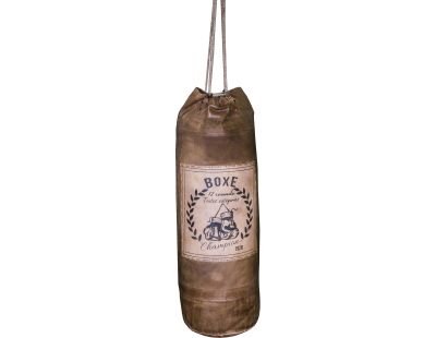 Sac de frappe décoratif en cuir