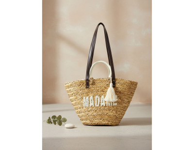 Sac en jonc Madame 