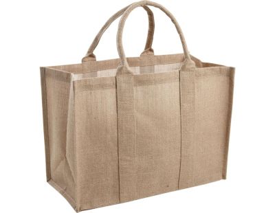 Sac en jute plastifiée (Naturel)