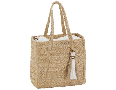 Sac rectangulaire en jute naturel