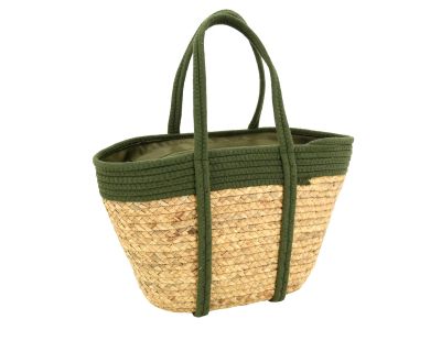 Sac en palmier naturel et teinté