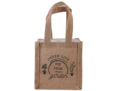 Sac à plantation en jute plastifiée My Little Market (14 cm)