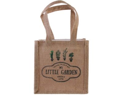 Sac à plantation en jute plastifiée My Little Market (18 cm)