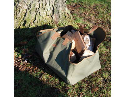 Sac porte bûches en polyester 59.5 x 39.5 x 39.5 cm