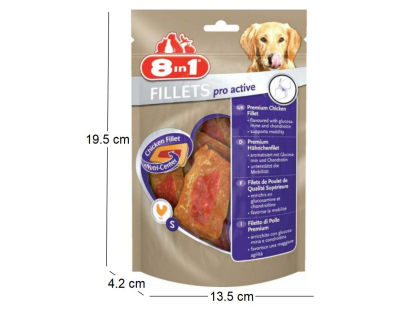 Sachet filets de poulet Pro Active pour chien