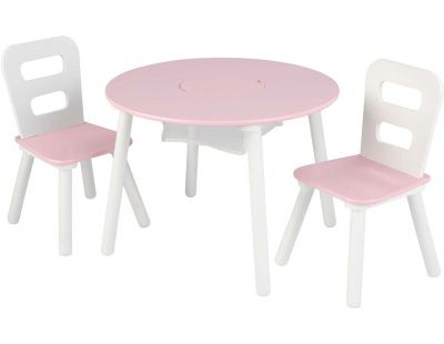 Salon pour enfant Design (Rose, Blanc)