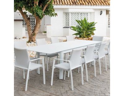 Salon de jardin en aluminium Monterrey (10 personnes)