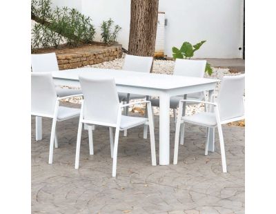 Salon de jardin en aluminium Monterrey (6 personnes)