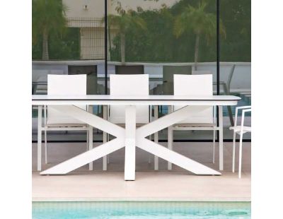 Salon de jardin en aluminium Singapur - Madrid