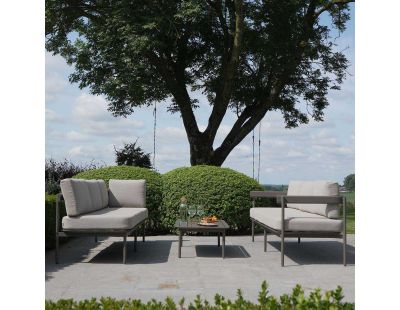 Salon de jardin modulable en aluminium Sahara