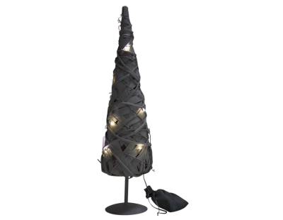 Sapin bois et LEDs à poser