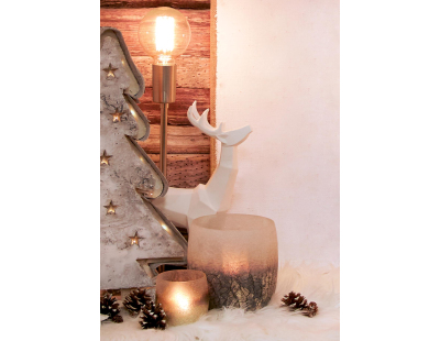 Sapin décoratif en bouleau avec led (47 cm)