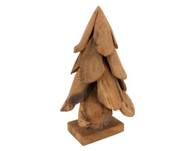 Sapin en teck naturel (Petit modèle)