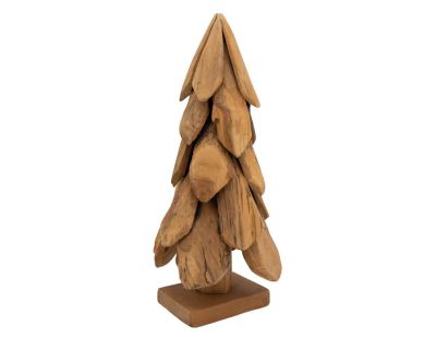 Sapin en teck naturel (Grand modèle)