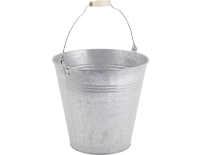 Seau GUILLOUARD 080650 gris / argent 5 l