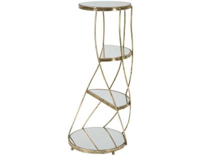 Selette en métal Twisty 38 x 86 cm