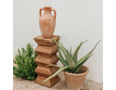 Sellette totem en bois recyclé REWOOD