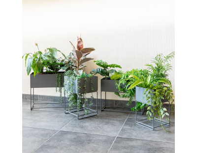 Sellettes de jardin en métal (Lot de 2) (Rectangulaire)