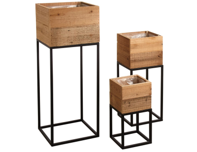 Sellettes jardinières Lofty (Lot de 3)