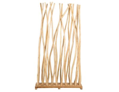 Paravent en branches de teck (20 branches )