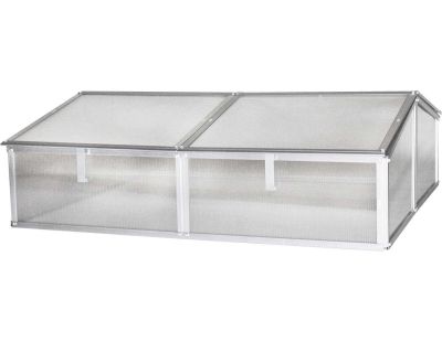 Serre potagère en aluminium anodisé Gaia (1.2 m²)