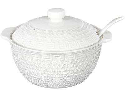 Service à soupe en porcelaine 9 pièces Mirage