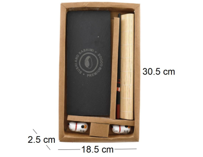 Service à sushi 6 pièces