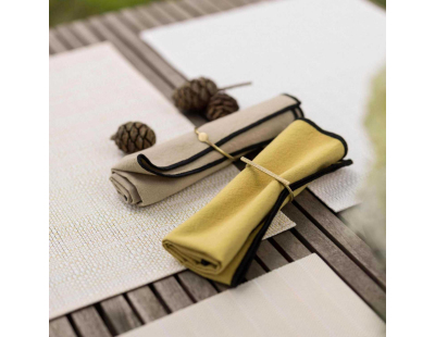 Serviette de table en coton recyclé Grace (Lot de 6) (Badiane)
