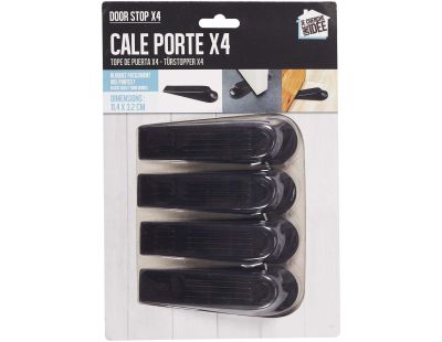 Set de 4 cale-portes en plastique