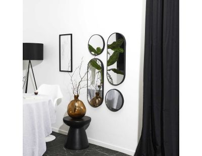 Set de 4 miroirs ronds et ovales Versa
