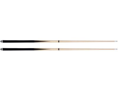 Set de 2 queues de billard en ramin 122 cm