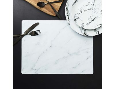 Set de table effet marbre 40 x 30 cm