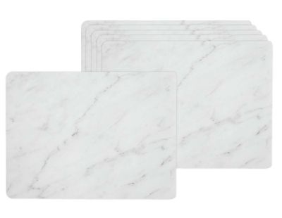 Set de table effet marbre 40 x 30 cm
