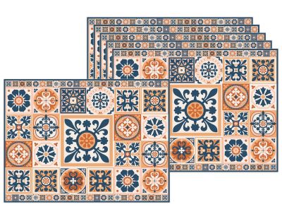 Set de table motifs carreaux de ciments 40 x 30 cm