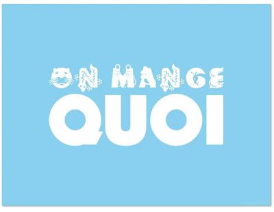 Set de table en vinyle 40 x 30 cm Kids (Lot de 6 sets de table motifs assortis)
