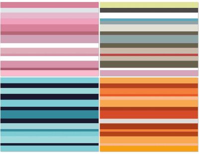 Set de table en vinyle 40 x 30 cm Marin (Lot de 4 sets de table motifs assortis)
