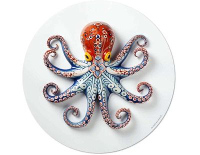 Set de table en vinyle 38 cm Octopus (Lot de 4 sets de table motifs assortis)