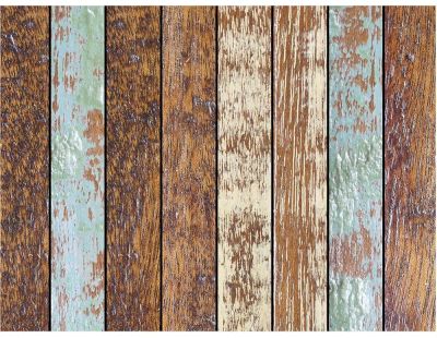 Set de table en vinyle Plancher en bois (Lot de 6)