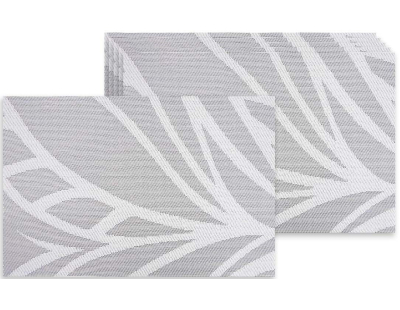 Set de table en vinyle motif branche (Lot de 6)