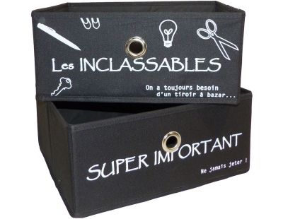 Tiroirs petit modèle Kzabox (Lot de 2) (Imprimé)