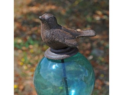 Set de 4 tuteurs boules colorées Animaux (Oiseaux queues hautes)
