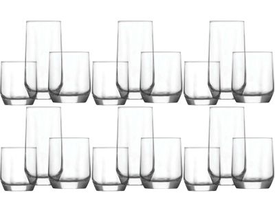 Set de 18 verres William